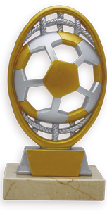 trofeo bronce futbol